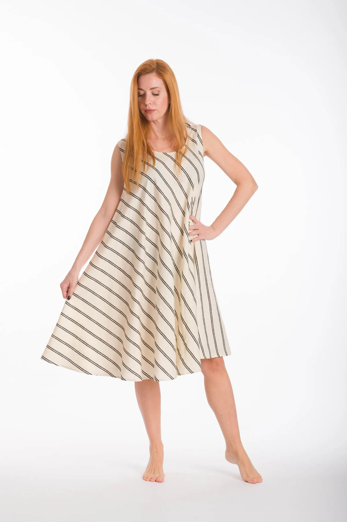 Φορεμα oval viscose - Εκρού παρεό παραλίας για καλοκαιρινές resort εμφανίσεις