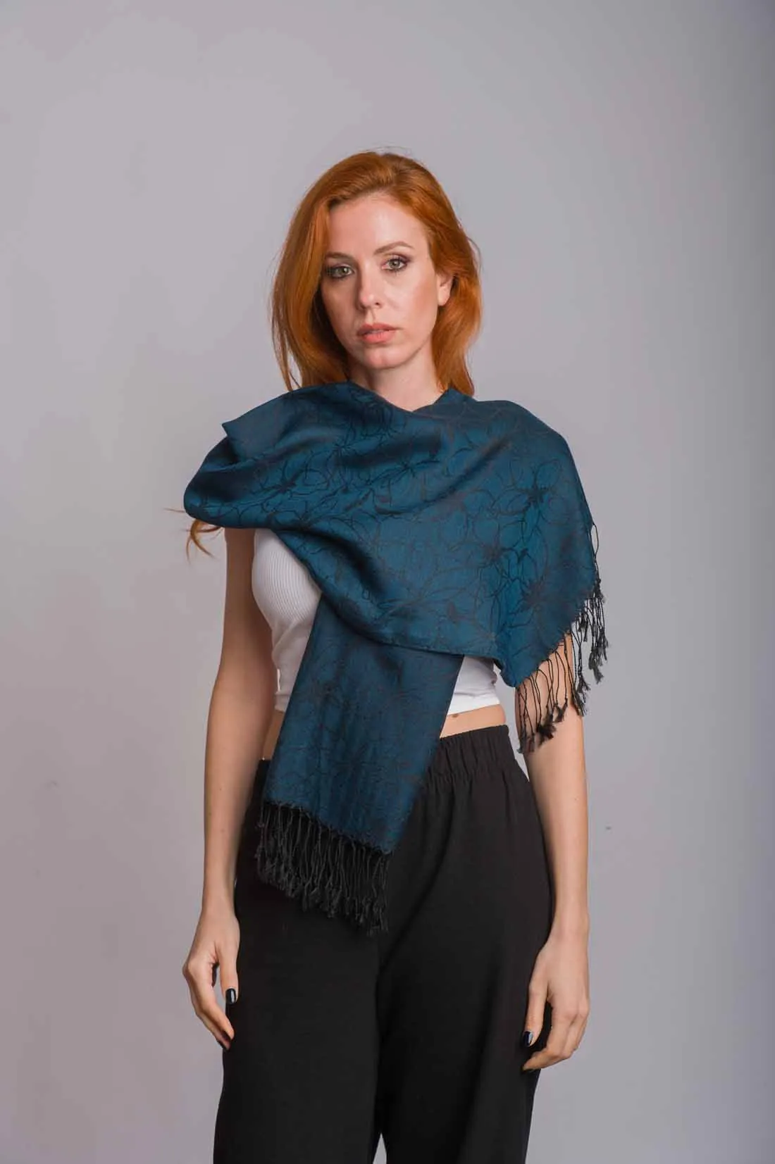 Πετρόλ πασμινα βισκοζ - resort wear προϊόν για καλοκαιρινές resort εμφανίσεις