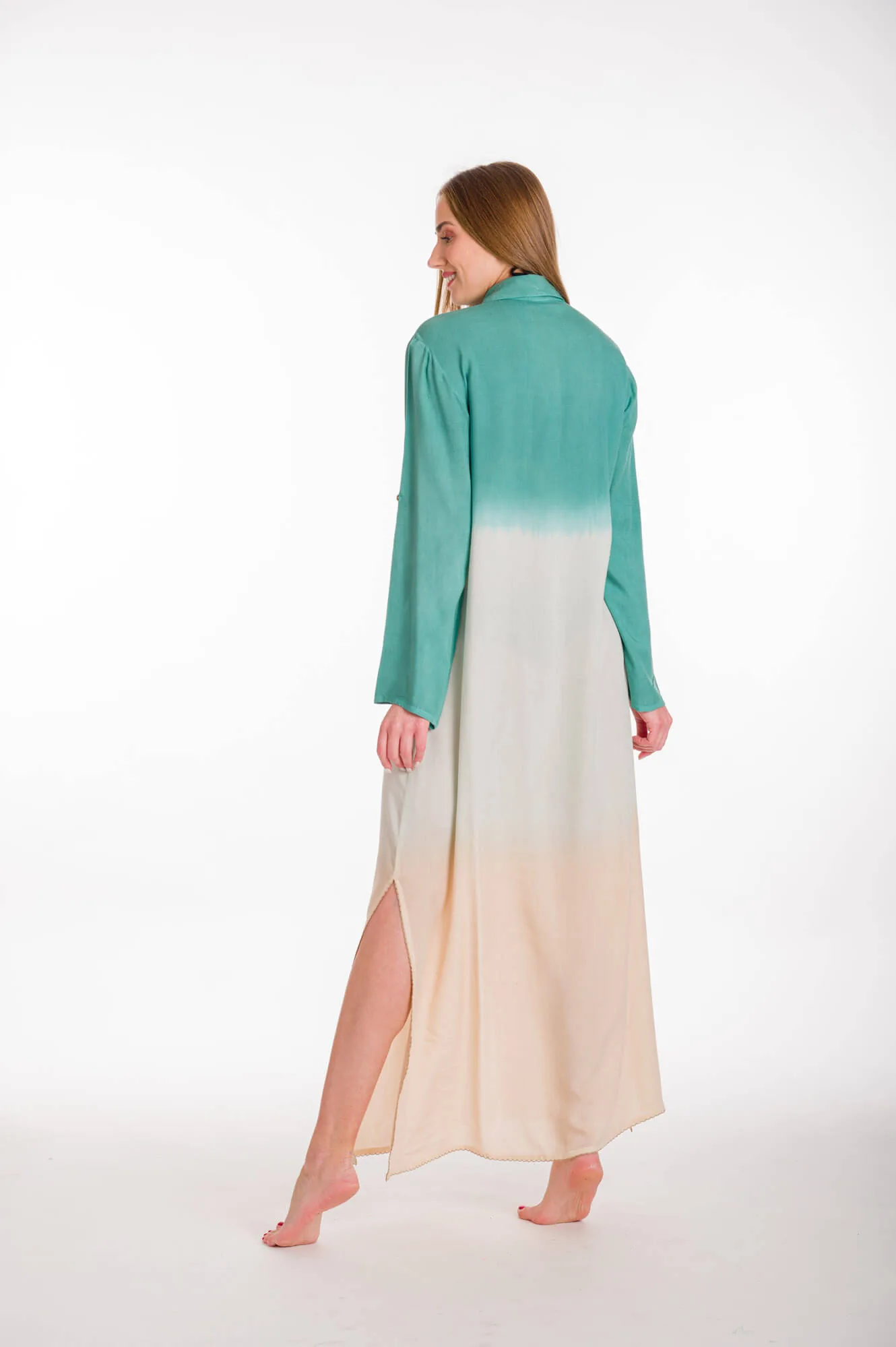 Πουκαμισα viscose- tunic - φορεμα - Βεραμάν;Μπέζ resort wear προϊόν για καλοκαιρινές resort εμφανίσεις